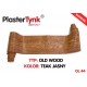 Elastyczna deska elewacyjna PLASTERTYNK Old Wood  " teak jasny " OL 44  21x240cm